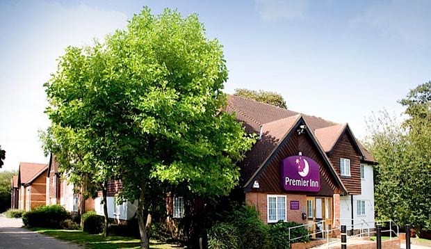 Exterior at Premier Inn Harlow showing surrounding area
